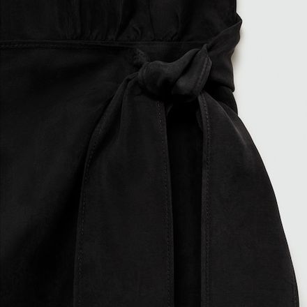 Robe Cupro Nœud Latéral thumbnail 3