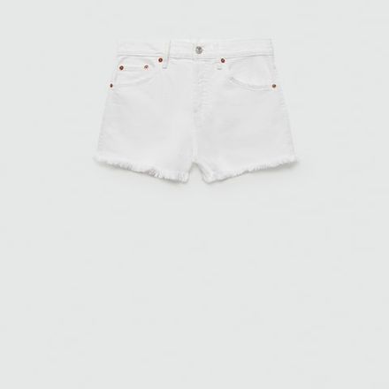 Short en Jean Revers Effilochés thumbnail 1