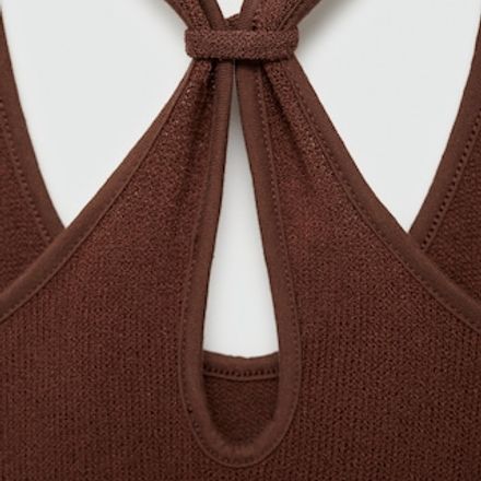 Robe Maille Dos Croisé thumbnail 3