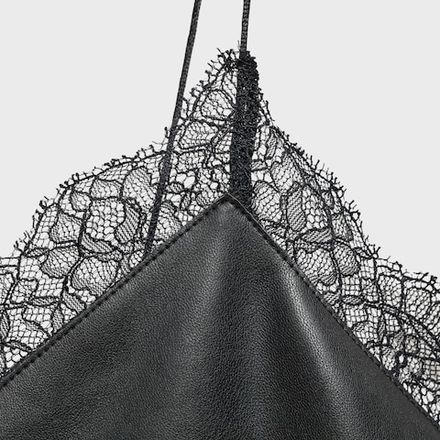 Robe Style Lingerie Simili-cuir thumbnail 2