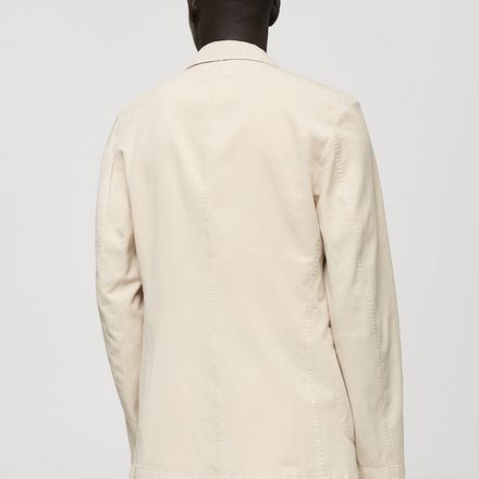 Veste Lin Coton Effet Délavé thumbnail 7