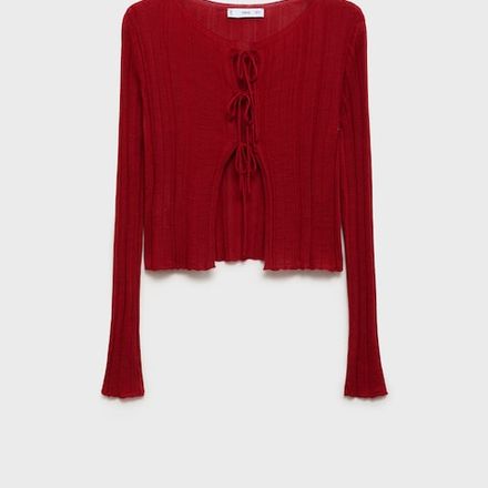 Cardigan Maille Nœuds thumbnail 1