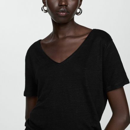 T-shirt Lin Manches Courtes thumbnail 2