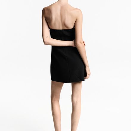 Robe Bustier Détail Plumes thumbnail 3