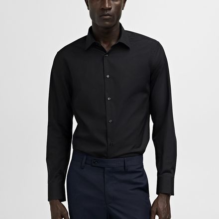 Chemise Costume Slim fit Popeline Coton thumbnail 1