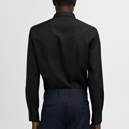 Chemise Costume Slim fit Popeline Coton thumbnail 3