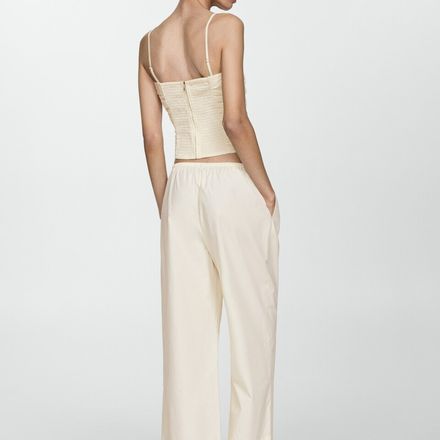 Pantalon Wide Leg Coton thumbnail 3