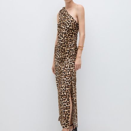 Robe Asymétrique en Imprimé Animal thumbnail 2