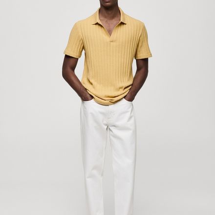 Polo Regular-fit Coton Maille Côtelée thumbnail 2