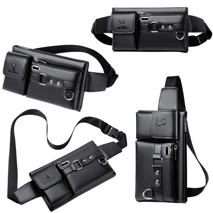 Sac de Taille Pratique avec Poche, Parfait pour Voyage, Activité, Sport, Travail thumbnail 2