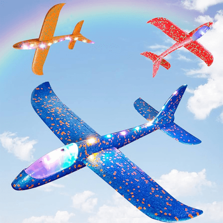 Avion Planeur en Mousse – Jouet Volant Extérieur thumbnail 4