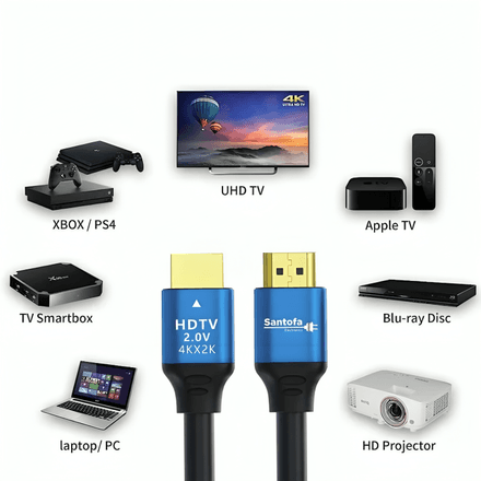 Câble HDMI 4K Ultra HD  3m Haute Vitesse thumbnail 4