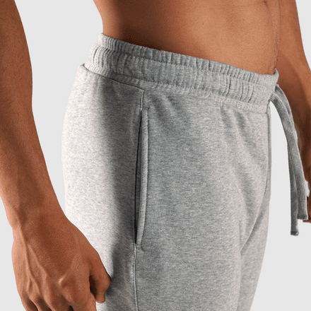 Essential Pantalon De Sport Coton Gris Chiné thumbnail 5