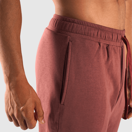 Essential Pantalon De Sport Coton Bordeaux thumbnail 5