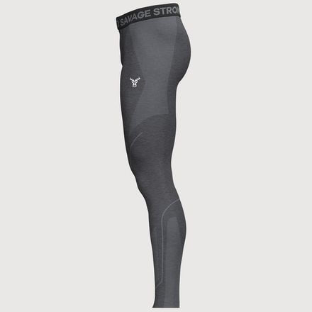 Progress Seamless Leggings Homme Noir Chiné thumbnail 3