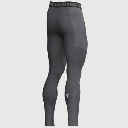 Progress Seamless Leggings Homme Noir Chiné thumbnail 4