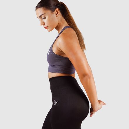 Essential Seamless Brassière Femme Gris Smokey thumbnail 3