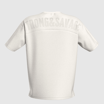 Glory Oversize T-Shirt Femme- Blanc Cassé thumbnail 3