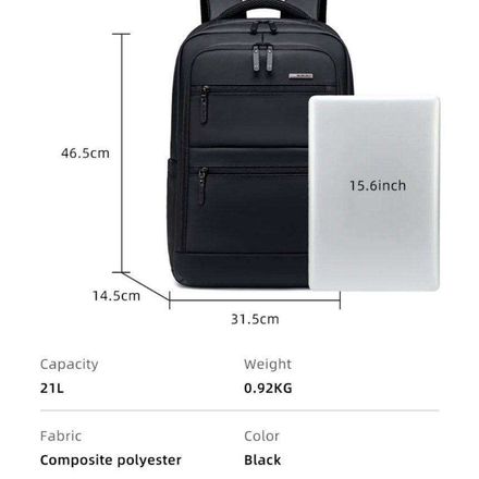 Sac multi-compartiments / multi poches sac à dos pratique thumbnail 3