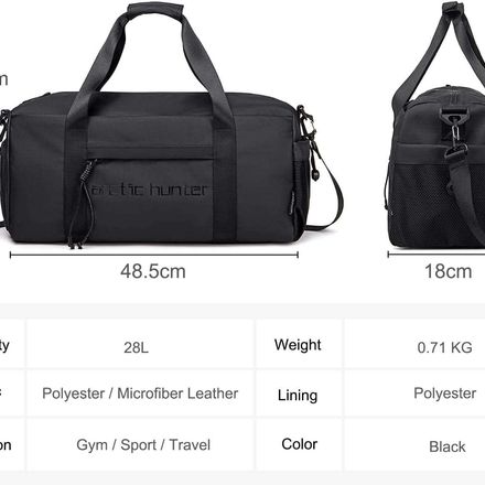 Sac Sport, Gym, Fitness, Imperméable Sac À Dos Pratique Polyvalent thumbnail 3