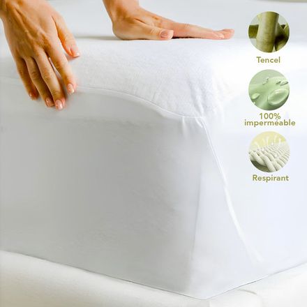Protége Matelas Imperméable Tencel Extra Respirant thumbnail 1