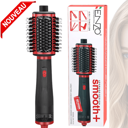 Brosse soufflante Sèche-Cheveux 4 en 1 Salon Lisseur Cheveux Bigoudi  Volumisante 1500W En-4123 thumbnail 1