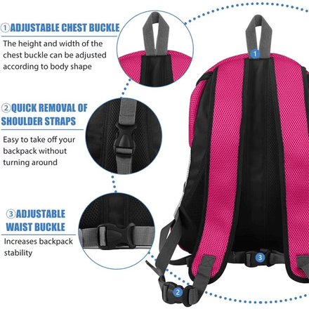 Sac pour Chien – Transport Confortable & Mains Libres pour Petits et Moyens Chiens thumbnail 3