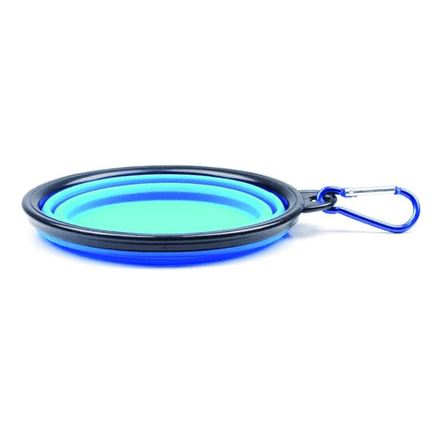 Gamelle Pliable pour Chien – Écuelle de Voyage Portable pour Nourriture & Eau avec Mousqueton thumbnail 2