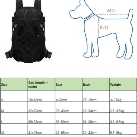 Sac transport pour chats pour et petits chiens  - Sac de voyage confortable et sécurisé thumbnail 4