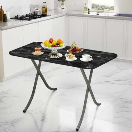 TABLE PLIABLE MARBRE NOIR MM thumbnail 2