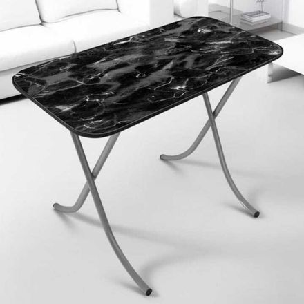 TABLE PLIABLE MARBRE NOIR MM thumbnail 4