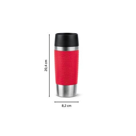 MUG ISOTHERME ESSENTIAL ROUGE 0,36L N2021710 TEFAL thumbnail 3