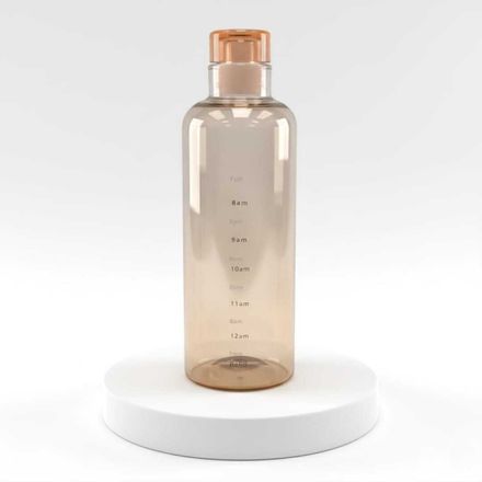 Bouteille d'eau en verre résistant transparent -adultes et enfants, les voyages, la gym, le quotidien -600Ml-( couleurs aléatoires ) thumbnail 4