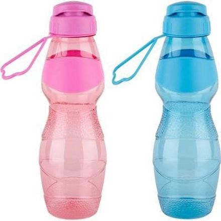 Bouteille deau de sport isotherme en plastique sans BPA 500ml couleur bleu thumbnail 2