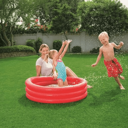 Piscine enfant compacte et facile à gonfler -122×25 cm (colleur aléatoire) thumbnail 4