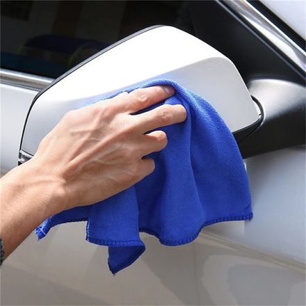 Serviette De Lavage De Voiture En Microfibre ,chiffon Anti-poussière, Serviette De Lavage (colleur Aléatoire) thumbnail 3