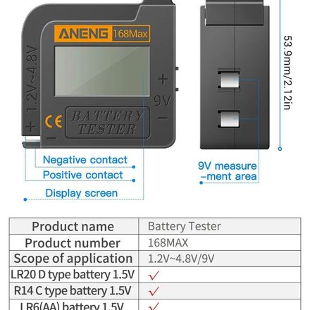 Testeur de Batterie Lithium - Surveillance d’Énergie thumbnail 4