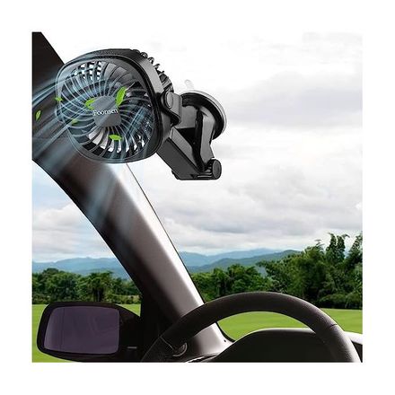 Breeze on the Go Mini Ventilateur à Clip pour une Fraîcheur Instantanée en Voiture thumbnail 4