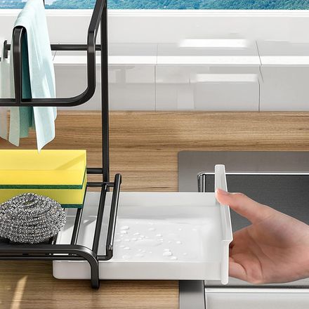 Optimisez votre espace avec notre Porte chiffons de cuisine multifonction thumbnail 3