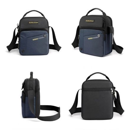 Sac à Bandoulière en Nylon Léger pour Homme et Femme, Cartable de Voyage (couleur aléatoire) thumbnail 4