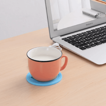 Réchauffeur Électrique De Tasse Usb Chauffe Verre De Café 2 Pièces ( Couleur Aléatoire) thumbnail 1