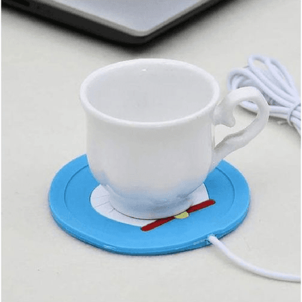 Réchauffeur Électrique De Tasse Usb Chauffe Verre De Café 2 Pièces ( Couleur Aléatoire) thumbnail 2