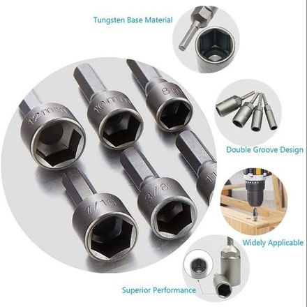 Kit de 9 Douilles Spéciales pour Extraction de Boulons, 5-13 mm thumbnail 2