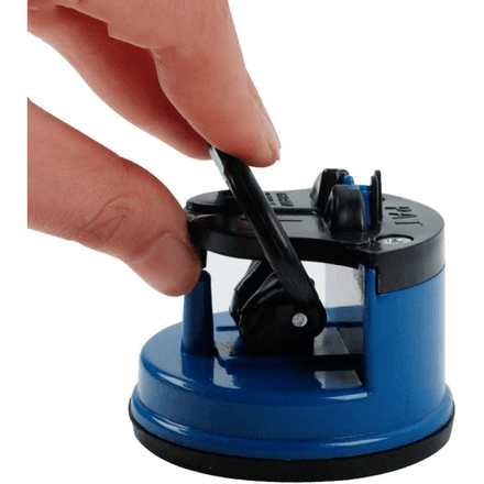 Aiguiseur De Couteaux Compact Avec Ventouse Pour Couteaux De Poche Et De Cuisine - Couleur Aléatoire thumbnail 3