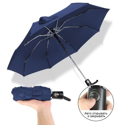 Parapluie de Voyage Portable pour Hommes et Femmes ( couleur aléatoire ) thumbnail 2