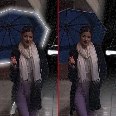 Parapluie de Voyage Portable pour Hommes et Femmes ( couleur aléatoire ) thumbnail 4