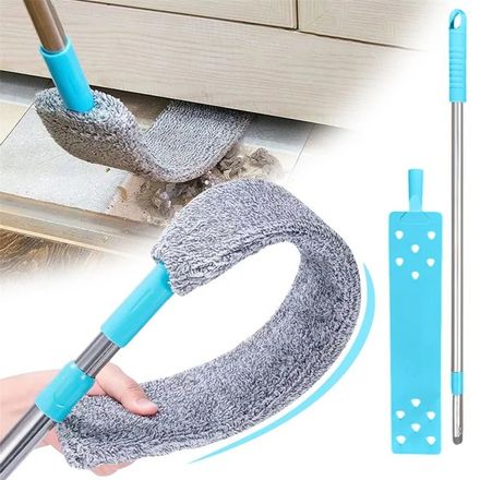 Brosse À Poussière De Chevet À Long Manche - Parfait Pour Un Nettoyage Rapide Et Efficace thumbnail 1
