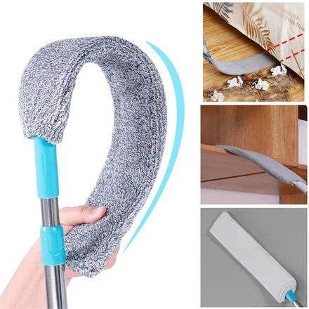 Brosse À Poussière De Chevet À Long Manche - Parfait Pour Un Nettoyage Rapide Et Efficace thumbnail 2