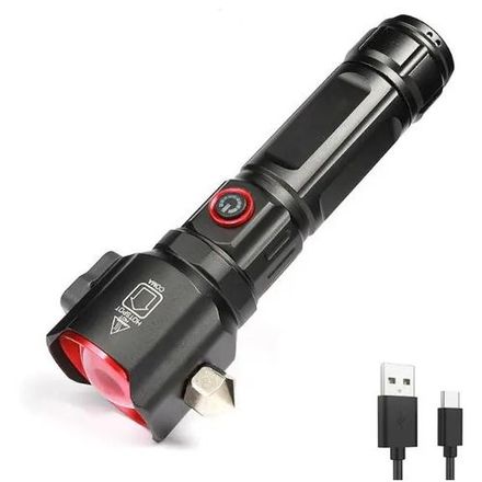 Lampe Torche LED Rechargeable USB pour l’Exploration et la Sécurité thumbnail 2