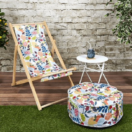 Pouf Gonflable pour Jardin Élégant Confort et Style (couleur aléatoire) thumbnail 3